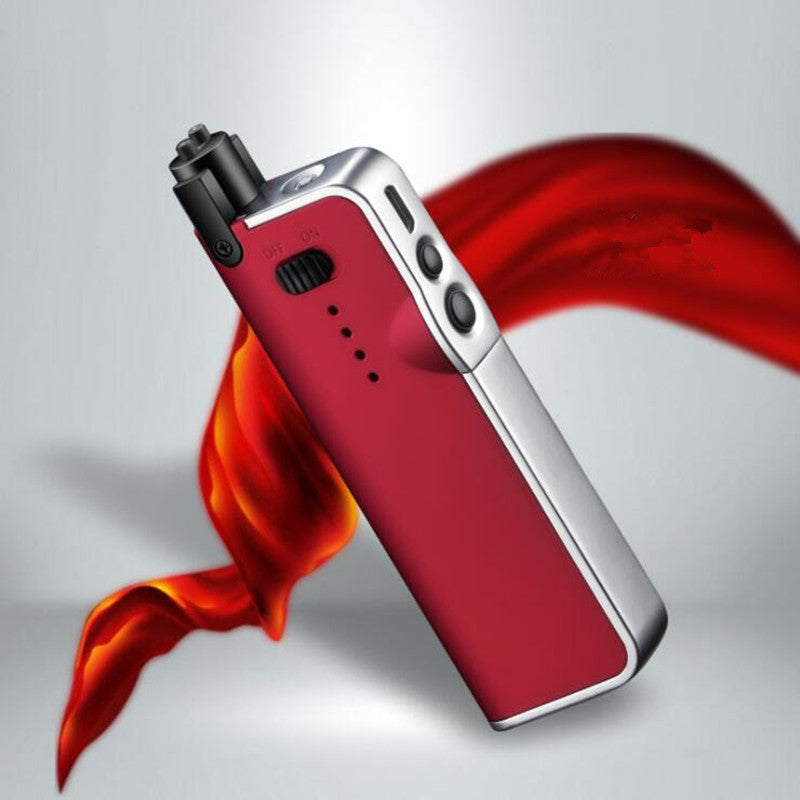 Creative Retractable Charging Windproof Flameless Lighter