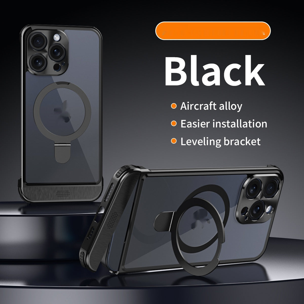 Phone Case Aromatherapy Frameless Scissors Buckle Magnetic Bracket Electronics DealSniper.net