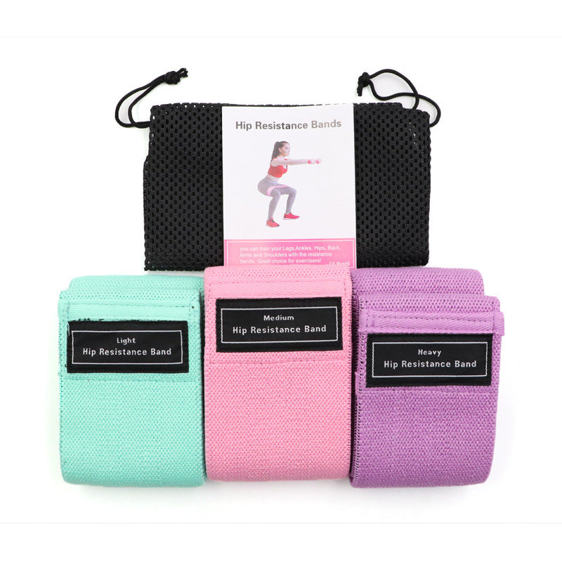 Yoga Stretch Band Squat Resistance Band Training Braided Elastic Band Sports DealSniper.net Combination