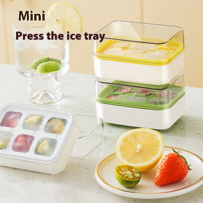 Mini Press Silicone Ice Tray Easily Removable Kitchen dealsniper-net