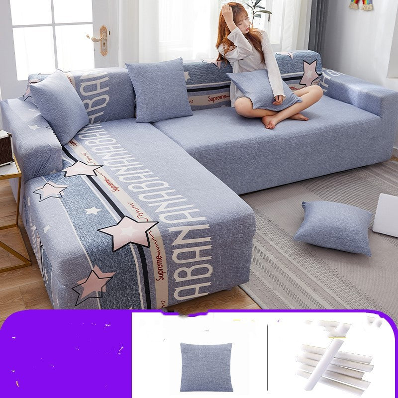 Elastic all-inclusive universal sofa cover House dealsniper-net 14 color L