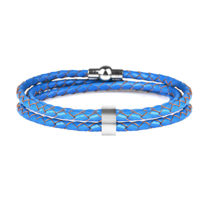 Letter Bracelet Customization Jewelry dealsniper-net Blue 1 bead 63cm