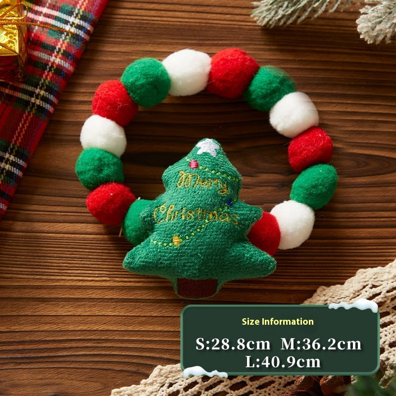 Pets Christmas Collar Stretch Ornament Pet Pets Gym From House Christmas Tree L