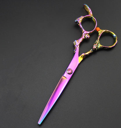 Hairdressing scissors Beauty dealsniper-net Pink ordinary