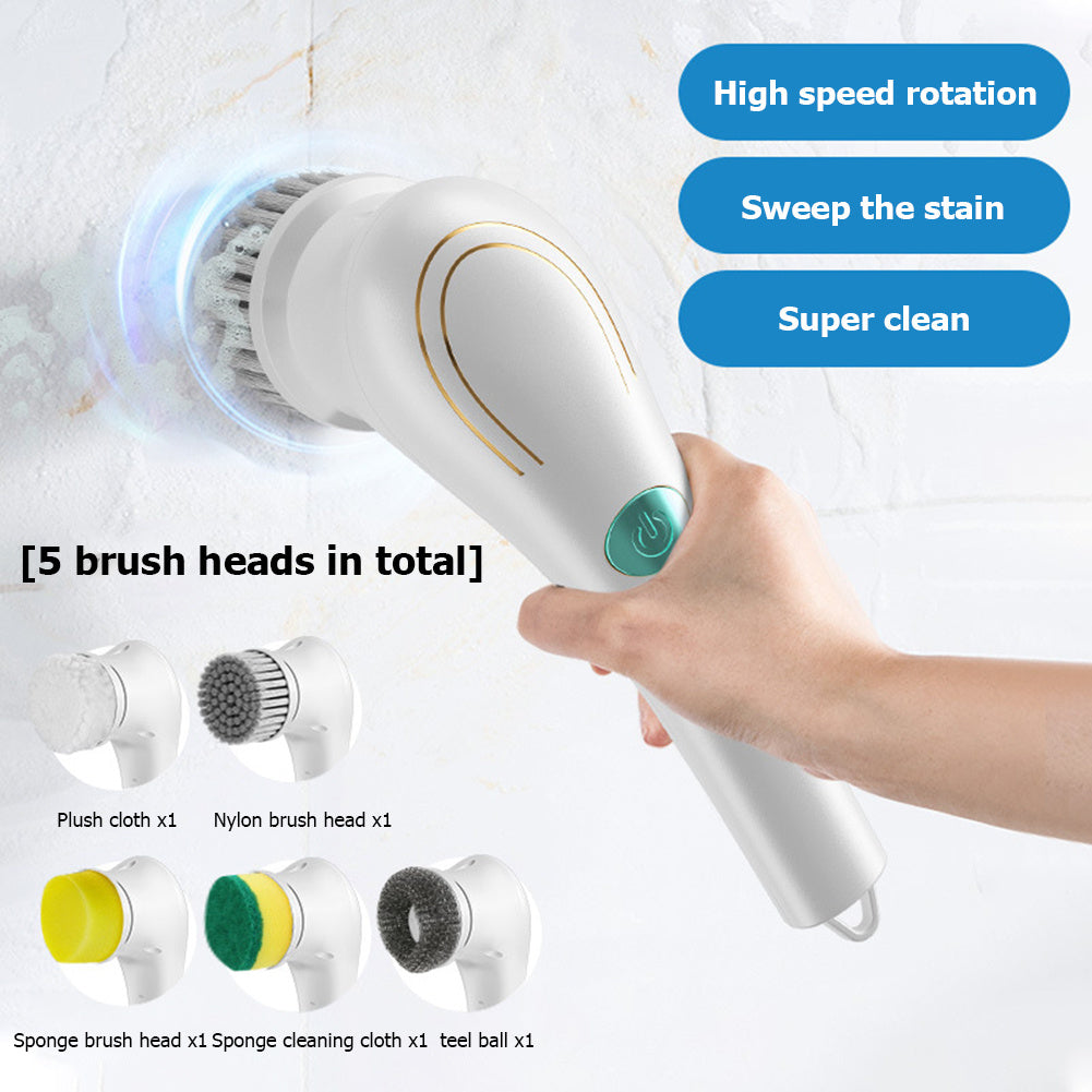 Multifunctional Electric Handheld Kitchen Dishwashing Brush Kitchen dealsniper-net