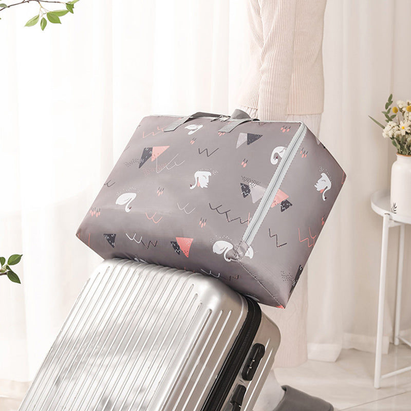 Print Travel Duffel Bag For Women Sort Out Quilt Blanket Home Bag Travel dealsniper-net