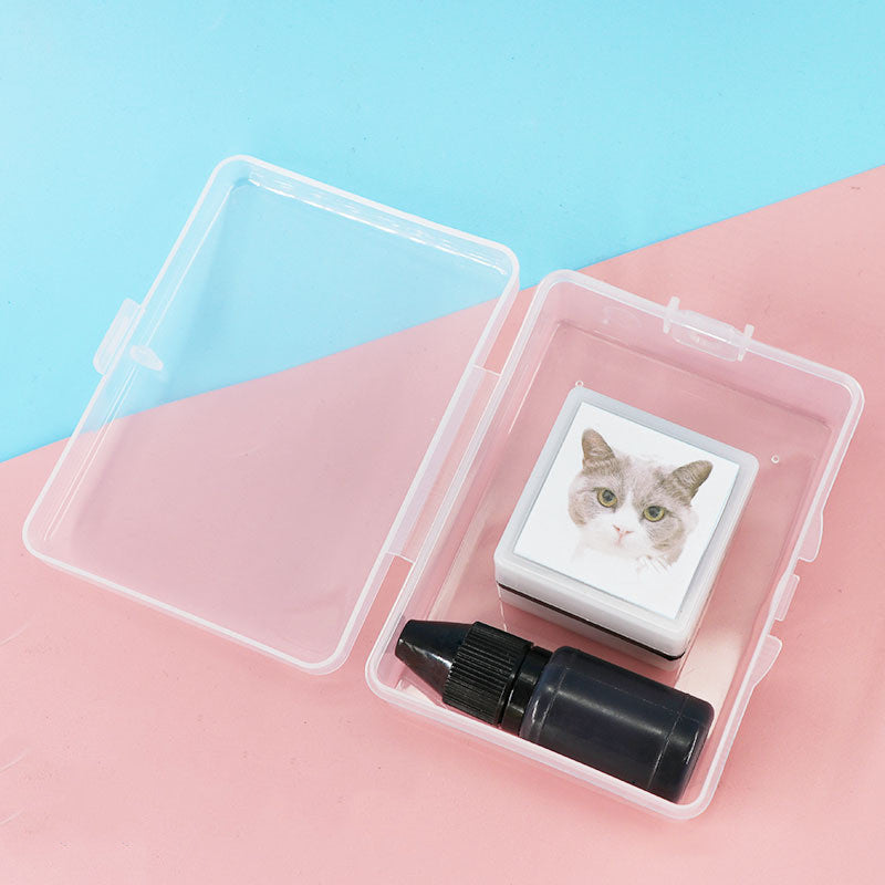 Custom-Made Pet Portrait Stamp DIY For Dog Figure Seal Pets Gym From House