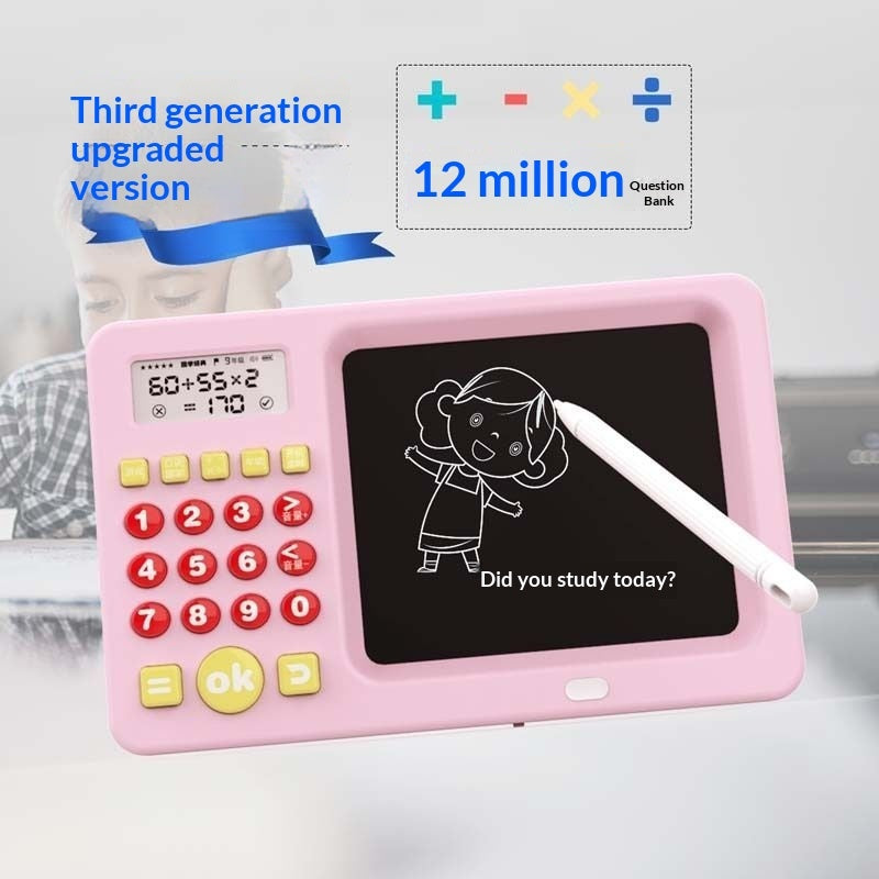 Mouth Calculator Math Addition Subtraction Multiplication Children Toys Kids Gym From House