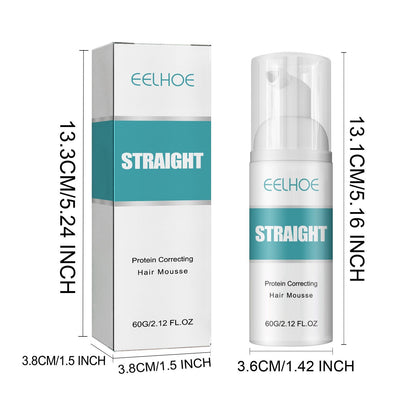 EELHOE Hair Straightening Mousse Smoothing Conditioner