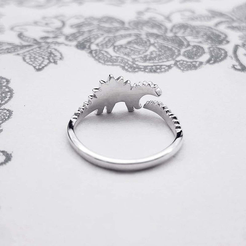 Dinosaur Animal Ring Tyrannosaurus Stegosaurus Open Rings For Women Jewelry Jewelry dealsniper-net