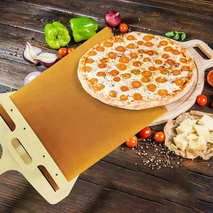 Kitchen Gadgets Sliding Pizza Shovel Non Stick Pizza Smooth Kitchen dealsniper-net