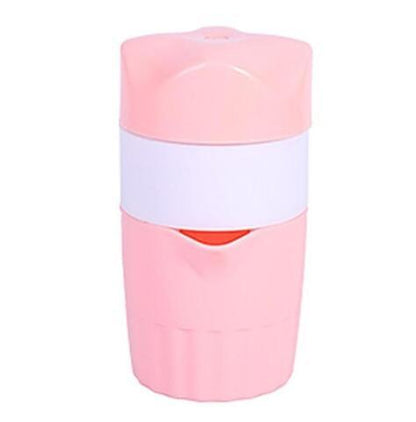 Handheld Juicer Manual Juicer Fruit Press Extractor Kitchen DealSniper.net Pink