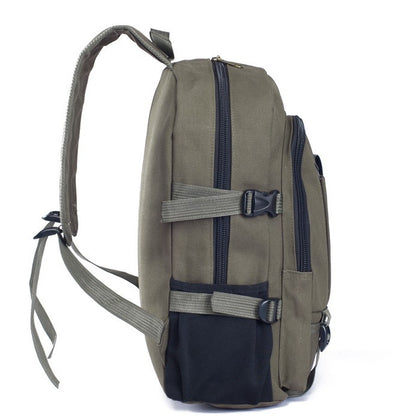 Men's Backpacks Canvas Backpack Student Bags Men DealSniper.net