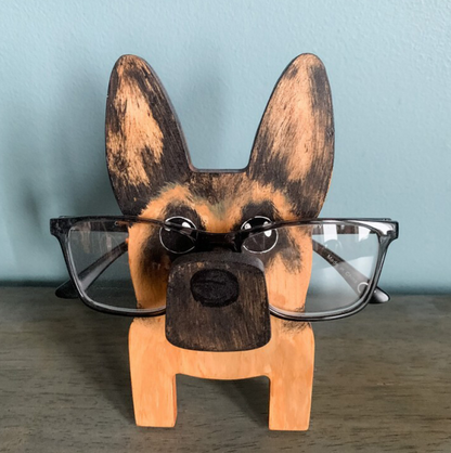 Animal Spectacle Frame Wooden Fox Glasses Storage Holder Deals dealsniper-net ZJ192204015