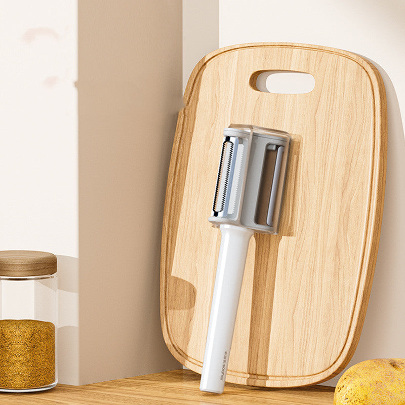 Stainless Steel Peeler Fruit Potato Shredding Three In One Kitchen Tools Kitchen DealSniper.net