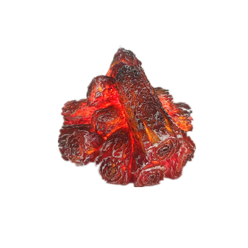LED Simulation Charcoal Fire Lamp Creative Gift Atmosphere Decoration Home Decor DealSniper.net Red 0.5W