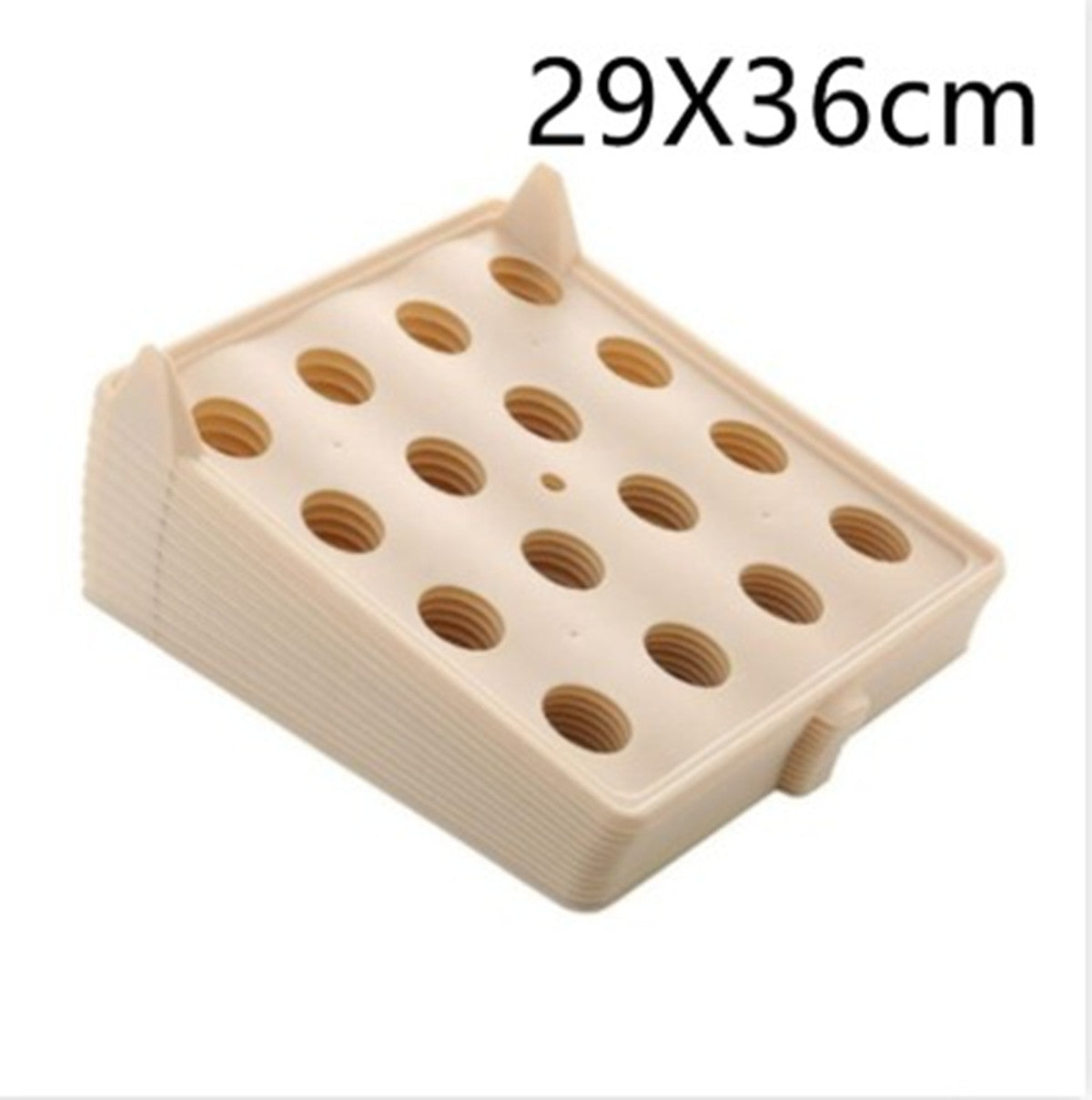 Multifunctional Durable Plastic Laundry Storage Fold Board House DealSniper.net Apricot 29x36cm 1pcs