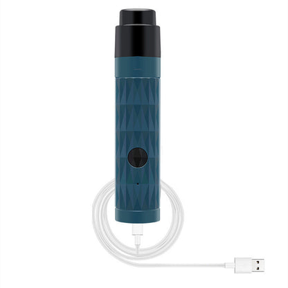 Electric Pet Nail Polisher With Light For Dog And Cat Cleaning Pet Products Pets DealSniper.net Blue USB
