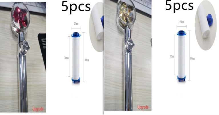 New Turbo Propeller Shower Head Water Saving High Pressure Flow