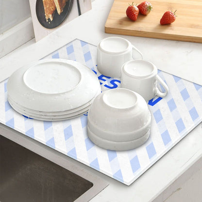 Anti-slip And Hangable Absorbent Pads For Kitchen Countertops Kitchen DealSniper.net