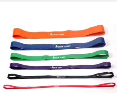 Nature Pure Latex resistance bands 6 size fitness Ai Recorder Gym From House