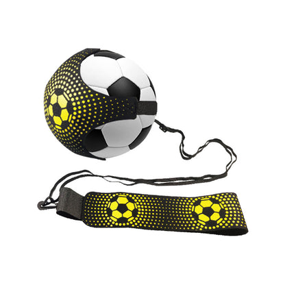 Football Juggling Belt Auxiliary Belt High Resilience Outdoor dealsniper-net Small Dot Printing 4 Corners Average Size