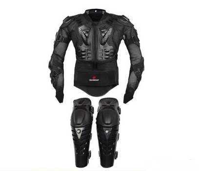 Genuine Motorcycle Jacket Racing Armor Protector ATV Motocross