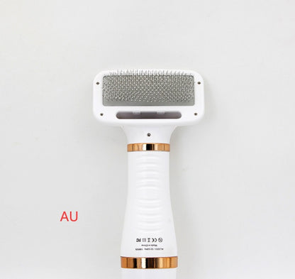 2 in 1 Pet Drying Brush Pet Hair Dryer Comb Pets Gym From House Gold AU