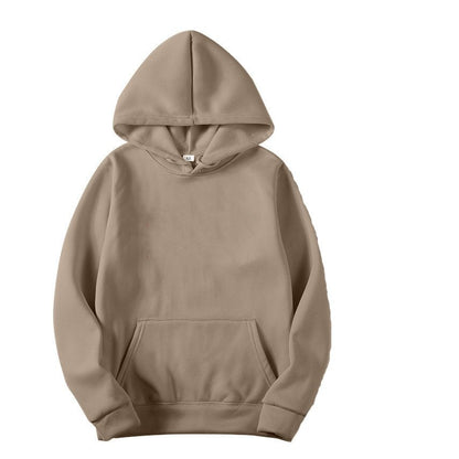 Hoodie Trendy Loose Sports Sweatshirt Men Gym From House Camel 2XL