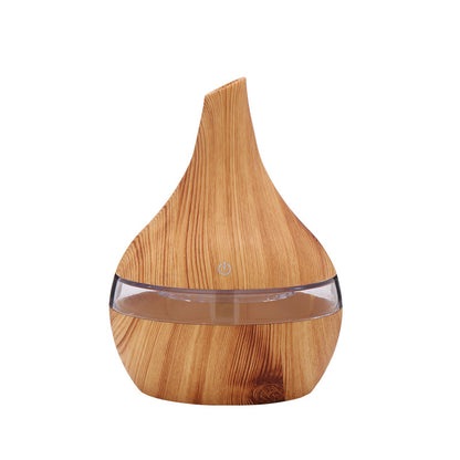 Wood grain tip humidifier air purifier Home dealsniper-net Shallow wood grain