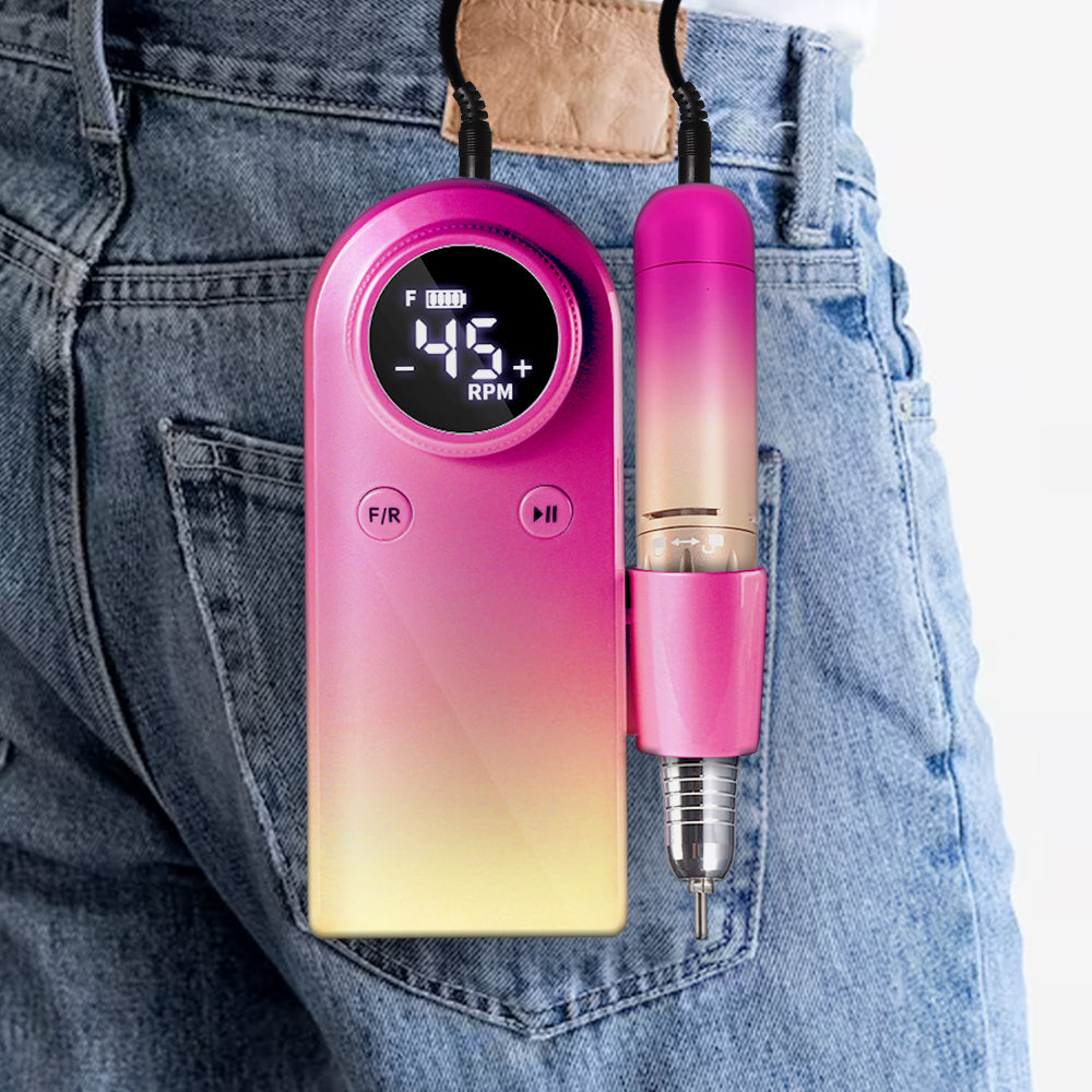 45000RPM Professional Nail Drills Kit With 6 Drill Bits Beauty dealsniper-net