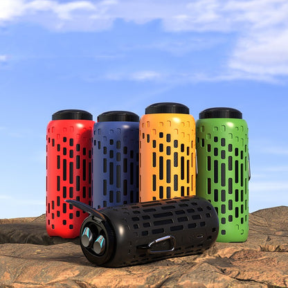Outdoor Small Steel Cannon Wireless Dual Ear Bluetooth Earphones Gadgets dealsniper-net