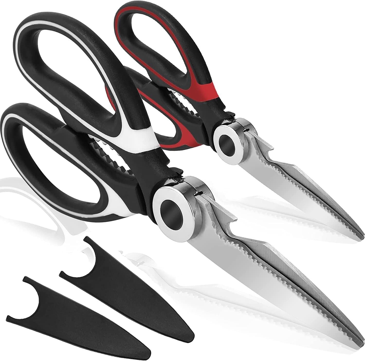 Kitchen Shears Scissors Heavy Duty Cooking Food Meat Chicken Utility Kitchen DealSniper.net