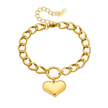 Stainless Steel Fashion Personality Simple Punk Retro Hip-hop Jewelry dealsniper-net