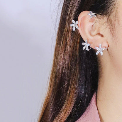 Womens Unique Trendy Dainty Small Earrings Hanging For Women Deals DealSniper.net SilverA A pair