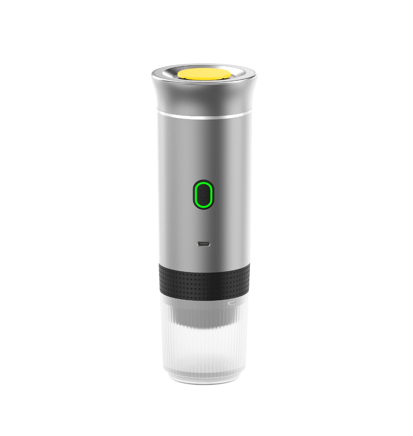 Electric Grinder Coffee Travel Handy 3 In1 Espresso Kitchen DealSniper.net Silver 83.5×245.5×83.5mm