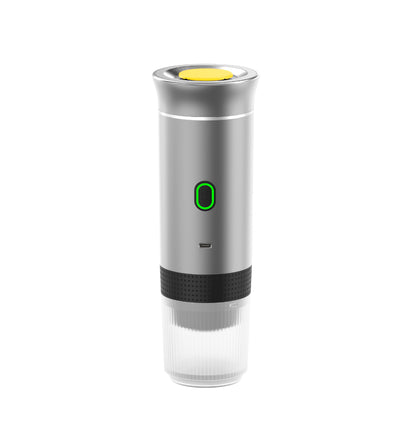 Electric Grinder Coffee Travel Handy 3 In1 Espresso Kitchen DealSniper.net Silver 83.5×245.5×83.5mm