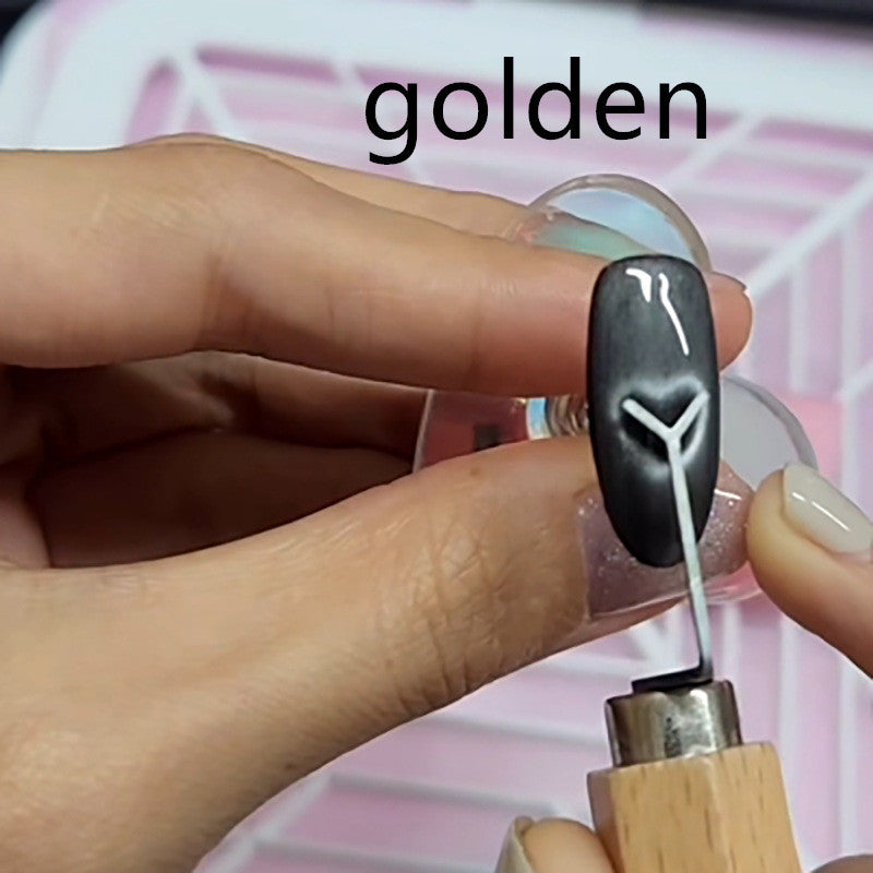 Manicure Magnet Clip Cat's Eye Beauty DealSniper.net Gold