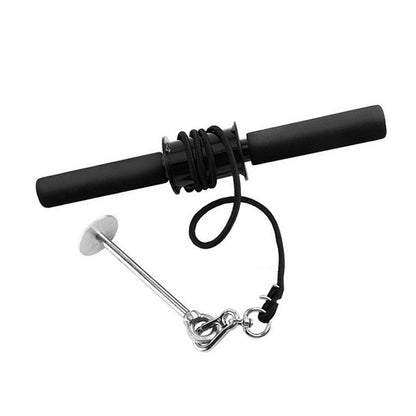 Fitness Arm Trainer Arm Strength Wrist Strength Exercise Sports Gym From House Black Rope Style 1