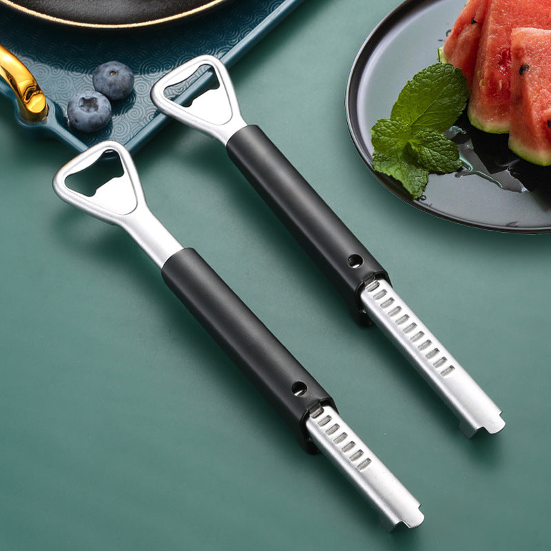 2-in-1 Adjustable Stainless Steel Can Opener Beer Starter Kitchen Tools Kitchen Gym From House