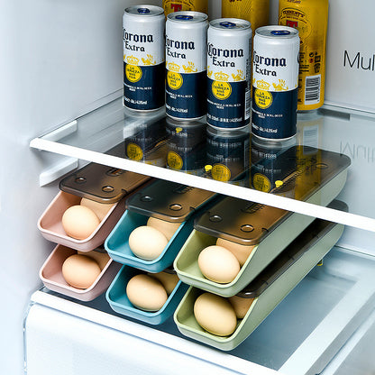 Kitchen Pull-out Portable Creative Egg Storage Box Kitchen dealsniper-net