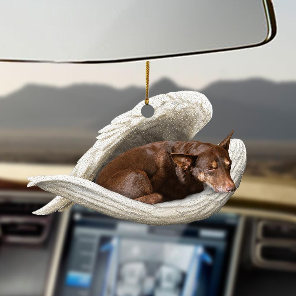 Car Pendant Sleeping Dog Angel Home Decor Acrylic Showcase Hanging Ornaments For Doors Vehicle DealSniper.net 15Style