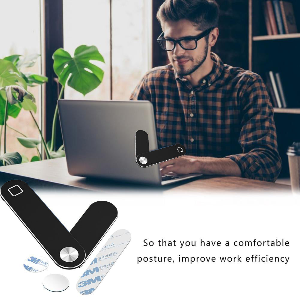 Laptop Phone Holder Adjustable Laptop Side Mount Clip Electronics DealSniper.net