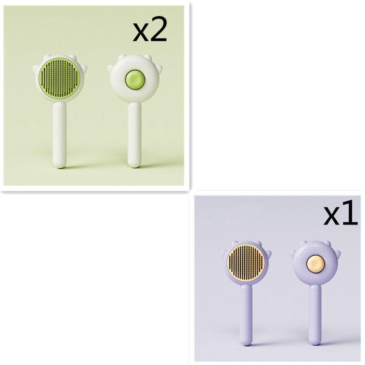 Cat Comb Massage Pet Magic Combs Hair Removal Scratcher Pets dealsniper-net Set6