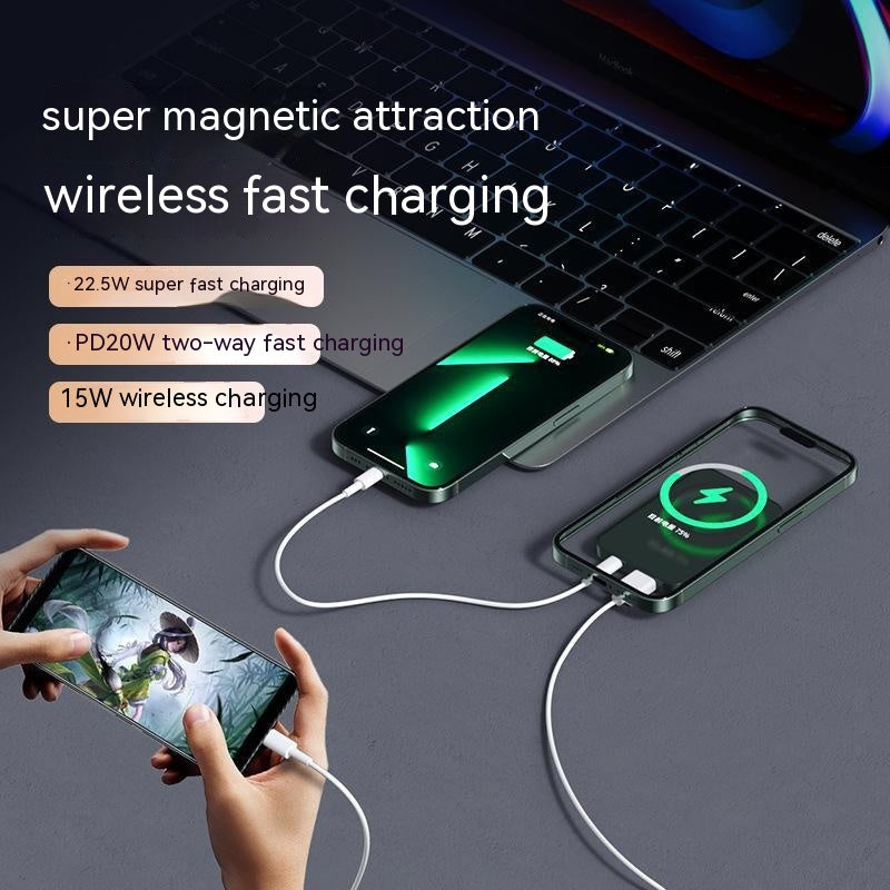 Magnetic Wireless Super Fast Power Bank Electronics dealsniper-net