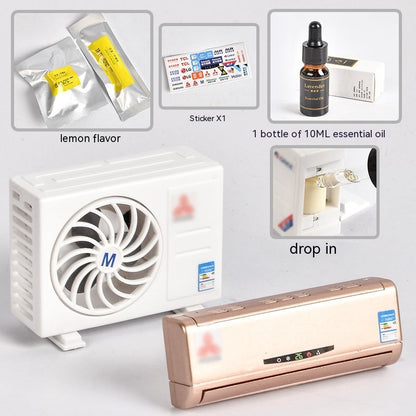 Auto Perfume Air Conditioning Model Ornaments Vehicle DealSniper.net White Rose Golden Lemon