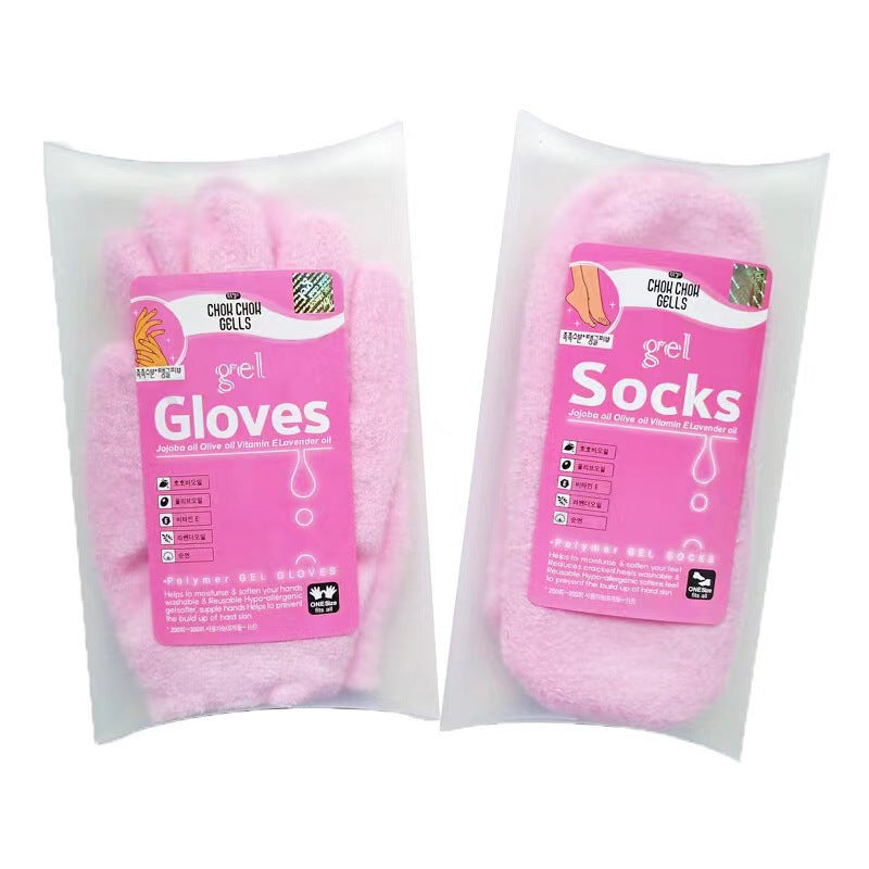 Spa Gel Gloves Sock Hand Mask Foot Mask Foot Cracked Skin Care Beauty Gym From House