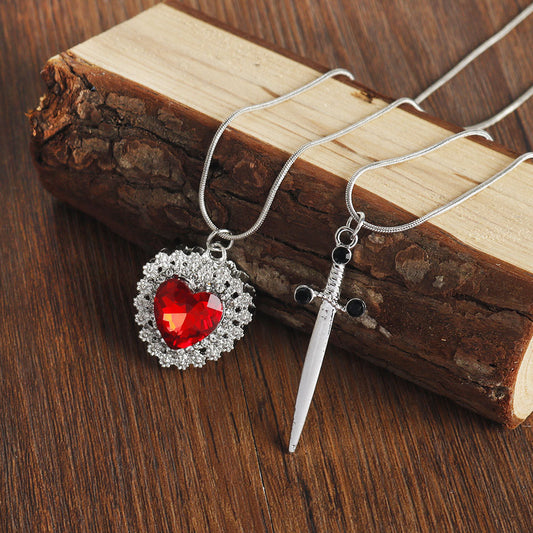 Creative Fashion Heart-shaped Love Necklace Jewelry DealSniper.net
