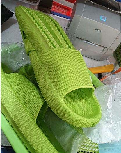 Soft Home Couple Slippers Women dealsniper-net Avocado green 36to37