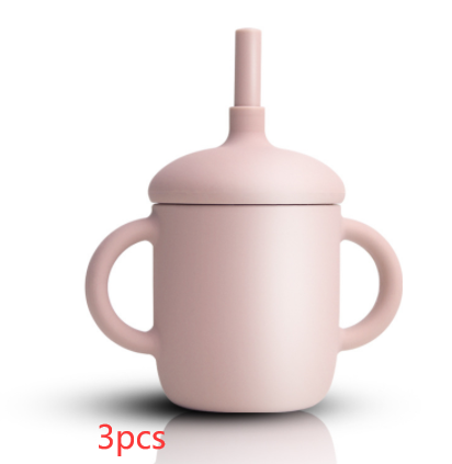 New Design Baby Feeding Cup Straw Water Bottle Sippy Cup